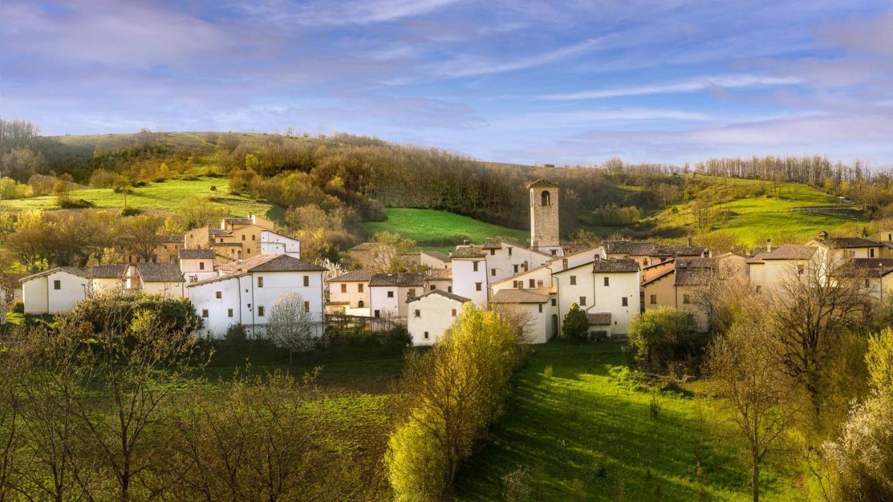 Willa Castello Di Pupaggi Sellano Zewnętrze zdjęcie