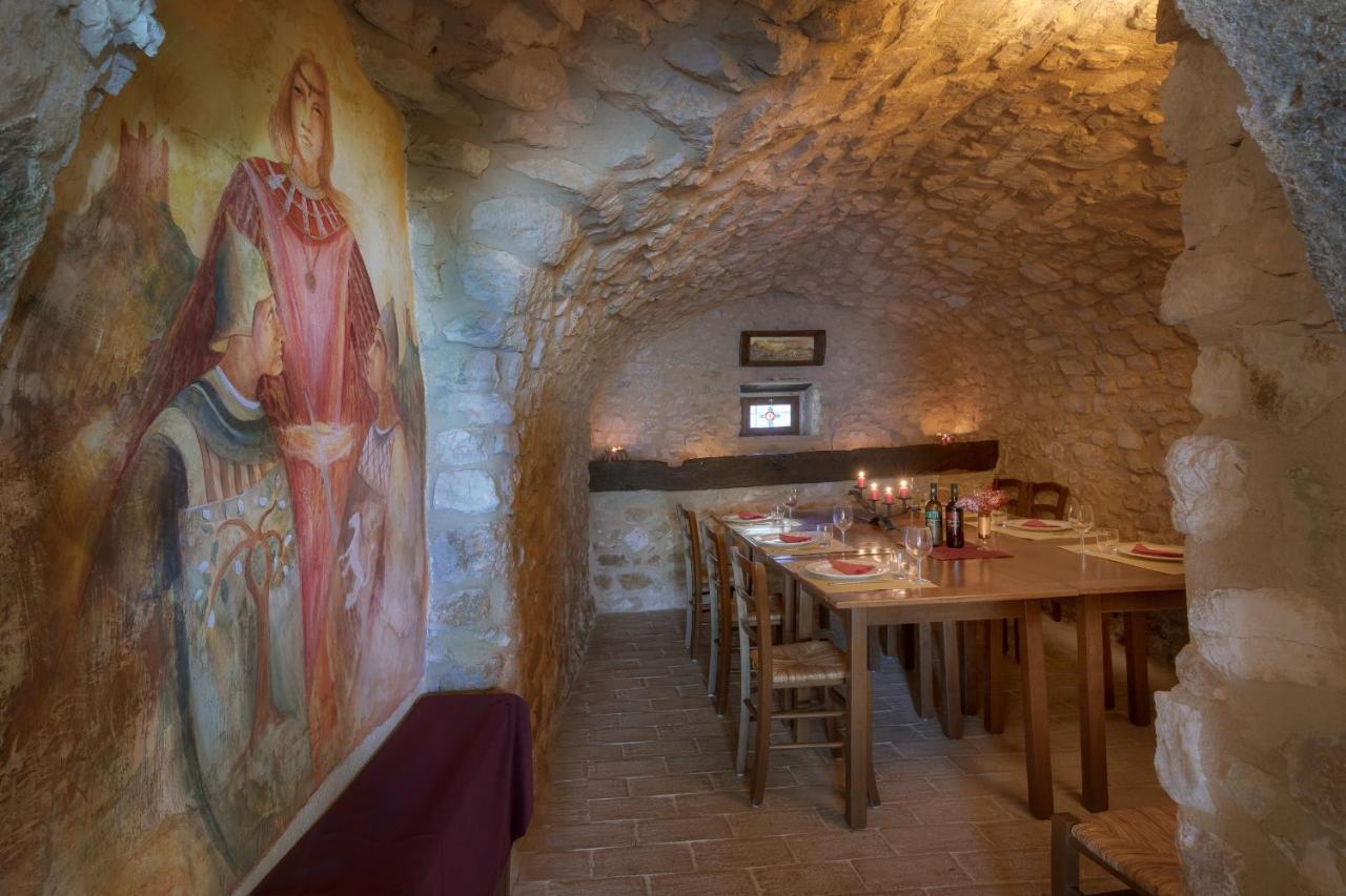 Willa Castello Di Pupaggi Sellano Zewnętrze zdjęcie