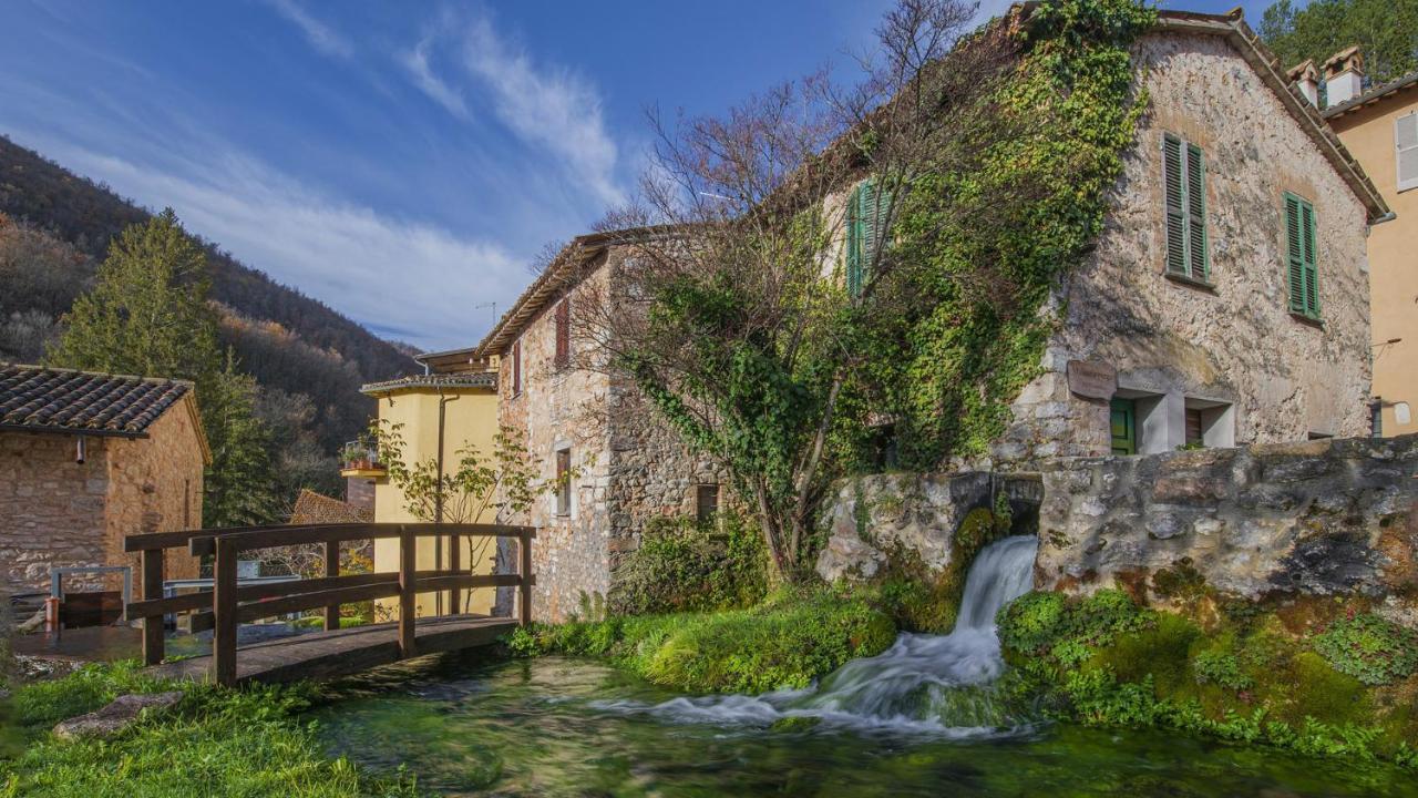 Willa Castello Di Pupaggi Sellano Zewnętrze zdjęcie